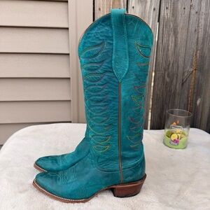 Justin Boots- VN4460 Whitley Vintage Turquoise Size 9B